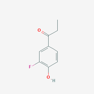 1-(3-Fluoro-4-hydroxyphenyl)propan-1-one