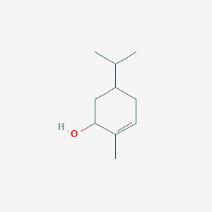 molecular formula C10H18O B3054164 p-Menth-6-en-2-ol, (2S,4S)-(+)- CAS No. 586-23-2