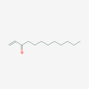 molecular formula C12H22O B3054202 1-Dodecen-3-one CAS No. 58879-39-3