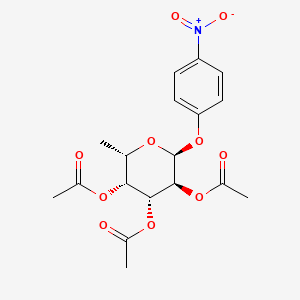 alpha-L-Galactopyranoside, 4-nitrophenyl 6-deoxy-, 2,3,4-triacetate