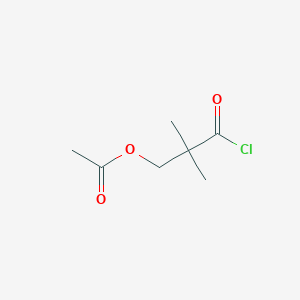 2,2-Dimethyl-3-acetyloxypropionyl chloride