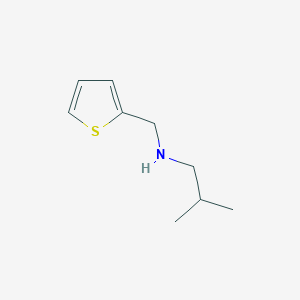 2-methyl-N-(thiophen-2-ylmethyl)propan-1-amine