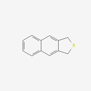 molecular formula C12H10S B3054212 1,3-Dihydronaphtho[2,3-c]thiophene CAS No. 58948-53-1