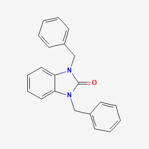 molecular formula C21H18N2O B3054247 1,3-Dibenzylbenzimidazol-2-one CAS No. 59103-39-8