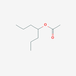 molecular formula C9H18O2 B3054257 Heptan-4-yl acetate CAS No. 5921-84-6