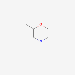 molecular formula C6H13NO B3054265 2,4-Dimethylmorpholine CAS No. 59229-58-2