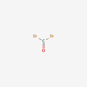 molecular formula CBr2O B3054279 Carbonyl dibromide CAS No. 593-95-3