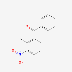 molecular formula C14H11NO3 B3054294 2-Methyl-3-nitrobenzophenone CAS No. 59394-73-9
