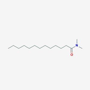 molecular formula C15H31NO B3054315 N,N-dimethyltridecanamide CAS No. 59570-05-7