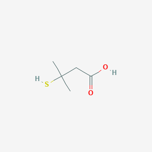 molecular formula C5H10O2S B3054344 3-Methyl-3-sulfanylbutanoic acid CAS No. 59729-24-7