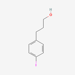 molecular formula C9H11IO B3054388 3-(p-Iodophenyl)-1-propanol CAS No. 60075-78-7