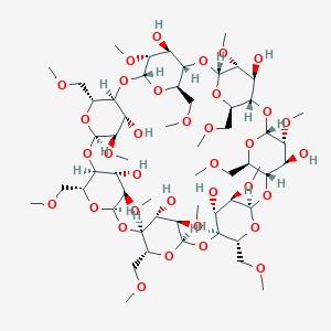 molecular formula C56H98O35 B030544 2,6-Di-O-methyl-beta-cyclodextrin CAS No. 51166-71-3