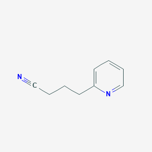 molecular formula C9H10N2 B3054418 4-(Pyridin-2-yl)butanenitrile CAS No. 60257-19-4