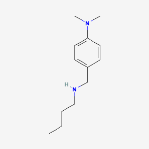 molecular formula C13H22N2 B3054464 4-[(butylamino)methyl]-n,n-dimethylaniline CAS No. 60509-54-8