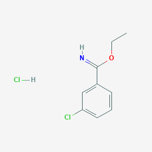 Ethyl 3-chlorobenzimidate hydrochloride