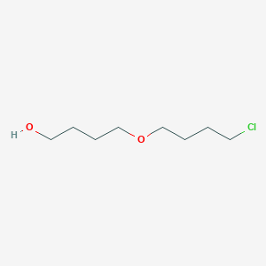 molecular formula C8H17ClO2 B3054496 4-(4-Chlorobutoxy)butan-1-OL CAS No. 60767-73-9