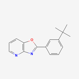 2-(3-(tert-Butyl)phenyl)oxazolo[4,5-b]pyridine