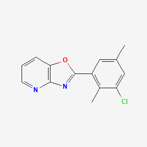 2-(3-Chloro-2,5-dimethylphenyl)oxazolo[4,5-b]pyridine