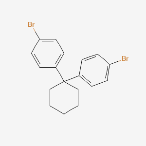 1-Bromo-4-[1-(4-bromophenyl)cyclohexyl]benzene