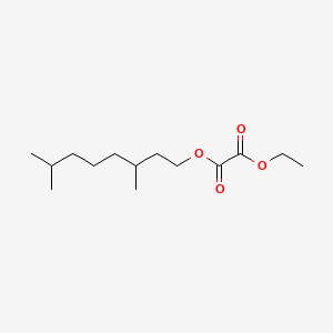 molecular formula C14H26O4 B3054503 3,7-Dimethyloctyl ethyl oxalate CAS No. 60788-24-1
