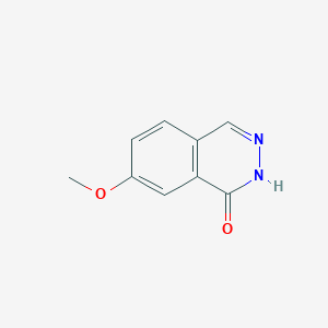 molecular formula C9H8N2O2 B3054526 7-methoxy-2H-phthalazin-1-one CAS No. 60889-22-7