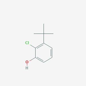 molecular formula C10H13ClO B3054531 3-Tert-butyl-2-chlorophenol CAS No. 60935-49-1