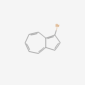 molecular formula C10H7B B3054544 1-Bromoazulene CAS No. 61035-76-5