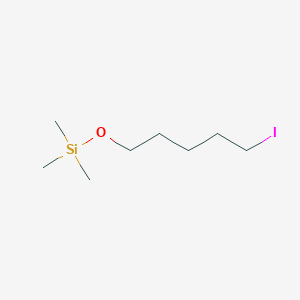 molecular formula C8H19IOSi B3054555 Silane, [(5-iodopentyl)oxy]trimethyl- CAS No. 61094-75-5