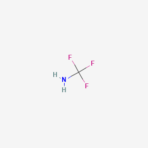 molecular formula CH2F3N B3054569 Trifluoromethanamine CAS No. 61165-75-1