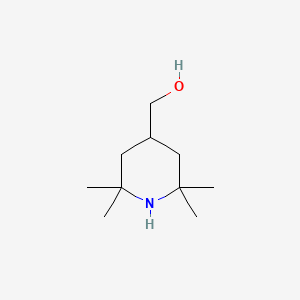 molecular formula C10H21NO B3054572 (2,2,6,6-Tetramethylpiperidin-4-yl)methanol CAS No. 61171-35-5