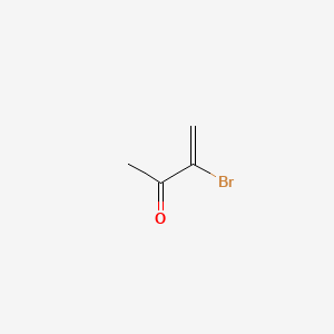 molecular formula C4H5BrO B3054579 3-Buten-2-one, 3-bromo- CAS No. 61203-01-8