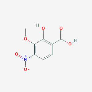 2-Hydroxy-3-methoxy-4-nitrobenzoic acid