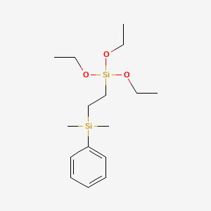 Silane, [2-(dimethylphenylsilyl)ethyl]triethoxy-