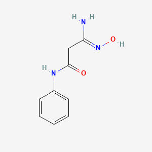 2-(N'-hydroxycarbamimidoyl)-N-phenylacetamide
