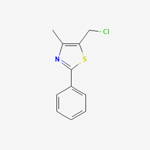 5-(Chloromethyl)-4-methyl-2-phenyl-1,3-thiazole