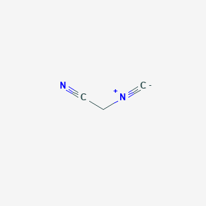 molecular formula C3H2N2 B3054605 Isocyanoacetonitrile CAS No. 61323-25-9