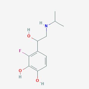 1,2-Benzenediol, 3-fluoro-4-[1-hydroxy-2-[(1-methylethyl)amino]ethyl]-