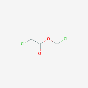 molecular formula C3H4Cl2O2 B3054619 Chloromethyl 2-chloroacetate CAS No. 6135-23-5