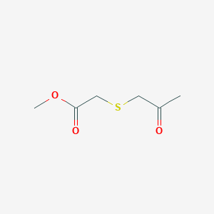 Methyl 2-[(2-oxopropyl)sulfanyl]acetate