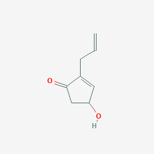 2-Cyclopenten-1-one, 4-hydroxy-2-(2-propenyl)-
