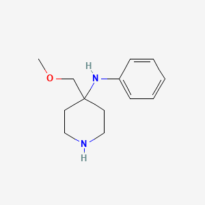 4-Piperidinamine, 4-(methoxymethyl)-N-phenyl-