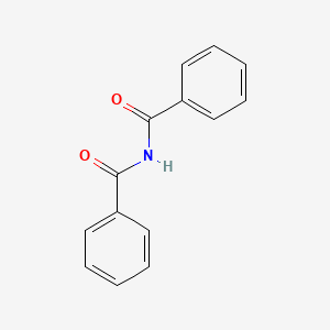 molecular formula C14H11NO2 B3054638 N-Benzoylbenzamide CAS No. 614-28-8