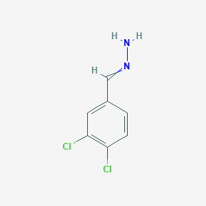 Benzaldehyde, 3,4-dichloro-, hydrazone