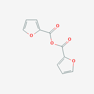 molecular formula C10H6O5 B3054667 2-Furancarboxylic acid, anhydride CAS No. 615-08-7