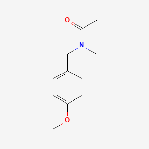 Acetamide, N-[(4-methoxyphenyl)methyl]-N-methyl-