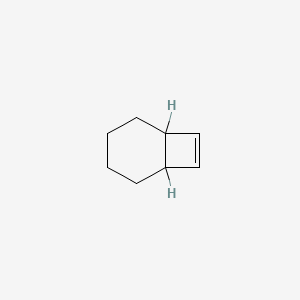 molecular formula C8H12 B3054695 Bicyclo[4.2.0]oct-7-ene CAS No. 616-10-4