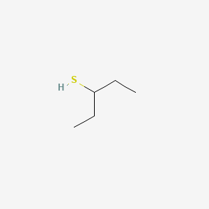molecular formula C5H12S B3054696 3-Pentanethiol CAS No. 616-31-9