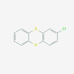 molecular formula C12H7ClS2 B3054705 2-氯噻蒽 CAS No. 61656-03-9