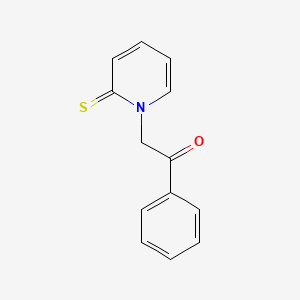 Ethanone, 1-phenyl-2-(2-thioxo-1(2H)-pyridinyl)-
