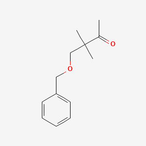 2-Butanone, 3,3-dimethyl-4-(phenylmethoxy)-